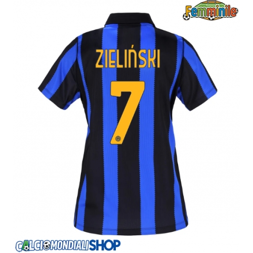 Maglie da calcio Inter Milan Piotr Zielinski #7 Prima Maglia Femminile 2026-27 Manica Corta